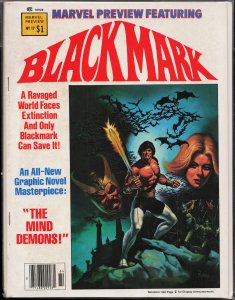 Marvel Preview #17 (1979) Blackmark