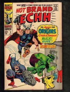 Not Brand Echh #3 ~ The Origin of Sore, Son of Shmodin  ~ 1967 (5.5) WH