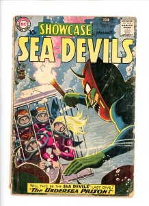 Showcase #28  1960  G  2nd Appearance Sea Devils! Graytone Cover!