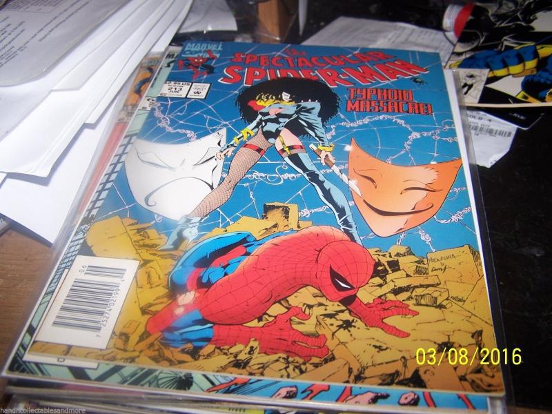 SPECTACULAR  SPIDER-MAN COMIC #  213  1994 MARVEL  TYPHOID MARY