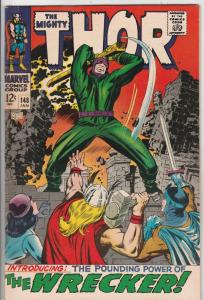 Thor, the Mighty #148 (Jan-68) FN/VF Mid-High-Grade Thor