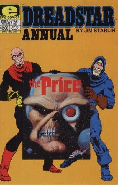 Dreadstar (1982 series) Annual #1, NM- (Stock photo)