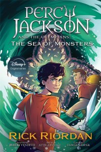 Percy Jackson & the Olympians Sea of Monsters Graphic Novel Disney Book