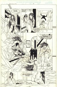 Vampirella/Shi #1 p.12 - 1997 Signed art by Louis Small Jr.