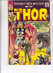 Journey into Mystery #113 (Feb-65) VG Mid-Grade Thor