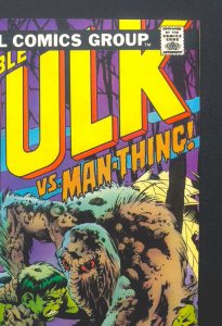 The Incredible Hulk #197(1976) [Key] Hulk vs. Man-Thing! B. Wrightson Cvr - VF