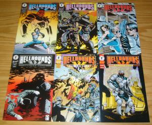 Hellhounds: Panzer Cops #1-6 VF/NM complete series - dark horse comics manga