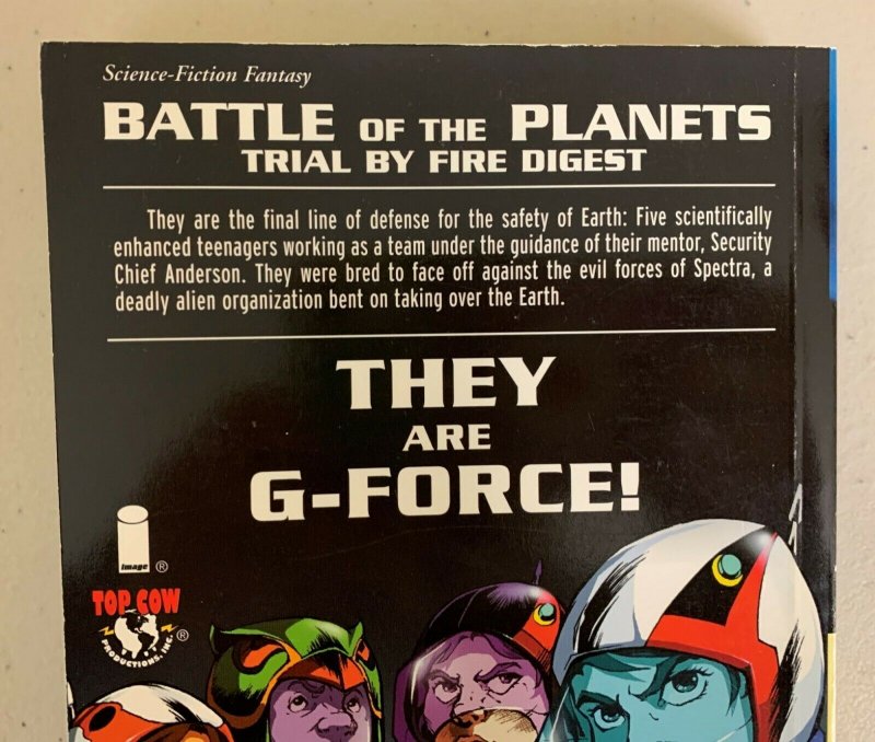 Battle Of The Planets Vol. 1 Trial By Fire Digest Paperback Alex Ross Manga 