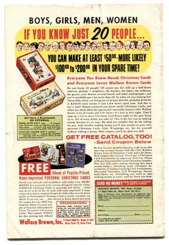 Strange Adventures #167 1964- DC Silver Age VG