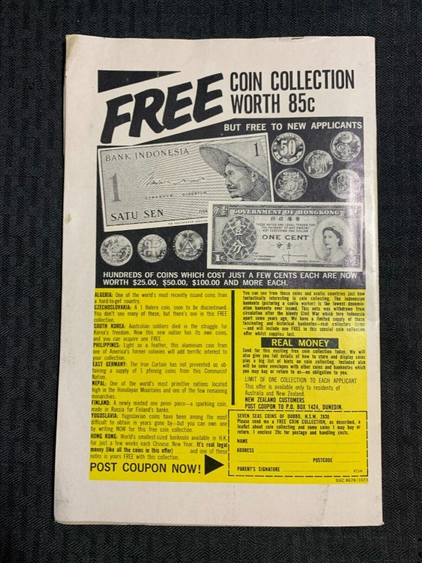 Vintage CLIMAX ADVENTURE COMIC #15 VG- 3.5 The Anywhere Machine / Tom Sutton