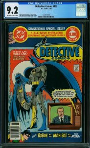 Detective Comics #492 (1980) CGC 9.2 NM-