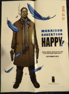HAPPY Promo Poster, 18 x 24, 2012, IMAGE Unused more in our store 422