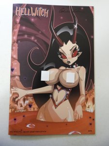 Hellwitch: Hellbourne #1 Risqué Heartthrob Edition Signed w/coa NM- Cond