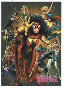 2008 Incomplete Women of  Marvel Set 1-58 out of 81