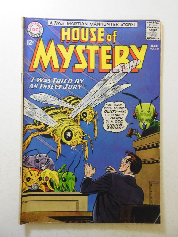 House of Mystery #149 (1965) VG- Condition see desc