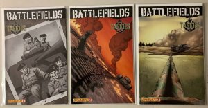 Battlefields Tankies set #1-3 cover 1A 3 diff 6.0 (2009)