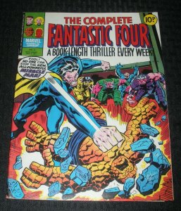 1977 The Complete FANTASTIC FOUR #7 FN 6.0 UK Weekly vs Miracle Man