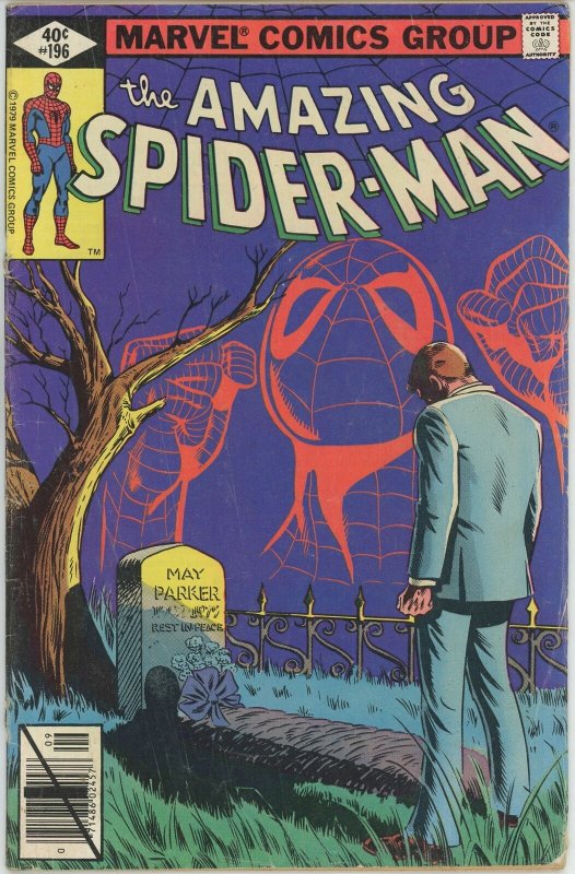 Amazing Spider Man 196 1963 - 2.5 GD 1st Appearance Debra Whitman