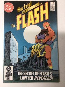 The Flash #340-343 (1985) Trial Series People Versus Flash Lot of 4 DC Comics