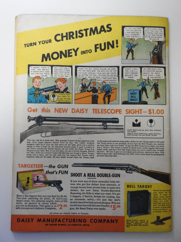 Tip Top Comics #34 (1939) GD+ Condition centerfold detached, rust on staples