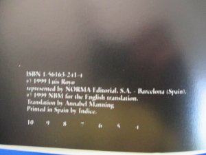 1999 DREAMS by Luis Royo SC NM NBM Pub Inc Comics