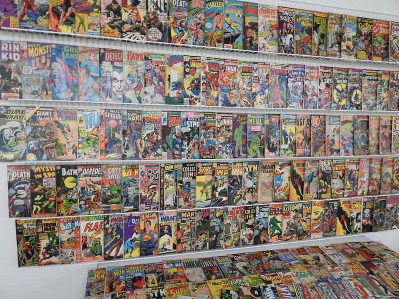 Huge Lot 170+ Silver/Bronze Comics W/ Batman, Marvel Team-Up, +More! See desc