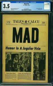 MAD #16 (1954) CGC 3.5 VG-