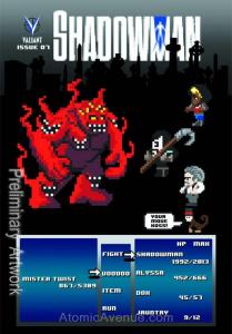 Shadowman (4th Series) #7A VF ; Valiant | 8-Bit Variant