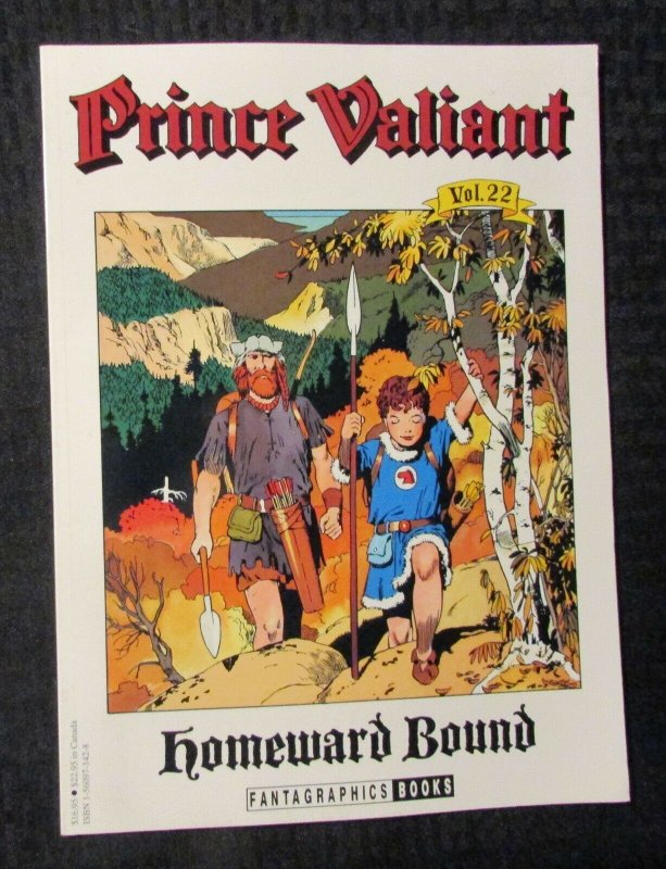 1994 PRINCE VALIANT Homeward Bound v.22  SC FN+ 6.5 1st Fantagraphics Hal Foster