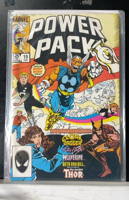 Power Pack #19 Direct Edition (1986)