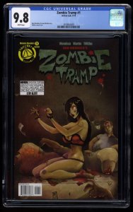 Zombie Tramp #1 CGC NM/M 9.8 White Pages