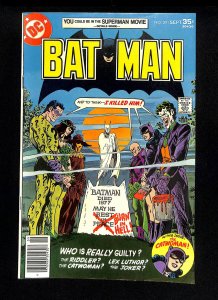 Batman #291 Joker Riddler Catwoman!