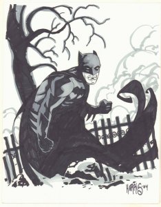 Batman Commission - 2004 Signed art by Tony Harris