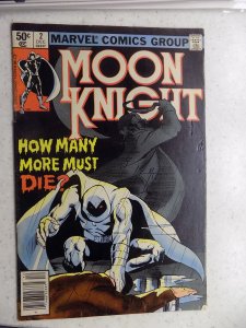 MOON KNIGHT # 2 MARVEL BRONZE SUPERNATURAL ACTION ADVENTURE