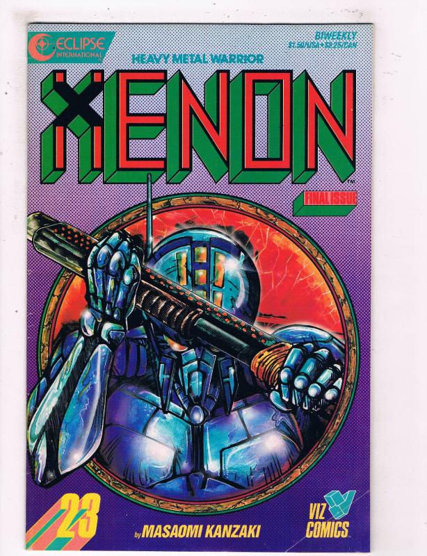 Heavy Metal Warrior: Xenon #23 VF Viz Comics Comic Book DE25