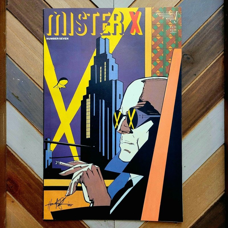 MISTER-X #3,6,7,8,9 (Vortex 1985) Set Of 5 THE SECRET Hernandez, Motter, Seth