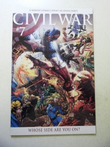 Civil War #7 Turner Cover (2007) NM- Condition