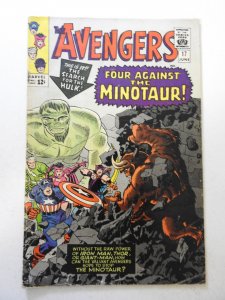 The Avengers #17 (1965) GD/VG Condition ink 1st and 2nd page