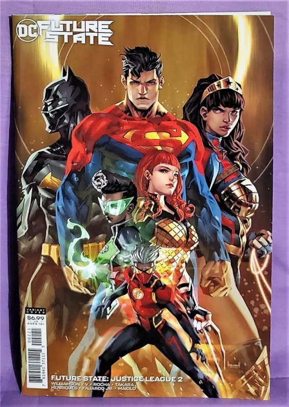 Justice League #47 Jim Lee Color Variant Cover [DC Comic
