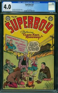 Superboy #27 (1953) CGC 4.0 VG