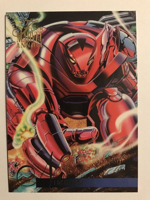 NIMROD #20 card : Marvel Annual 1995 Flair; NM/M;  X-men, base