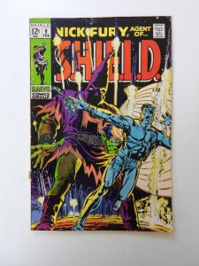 Nick Fury, Agent of SHIELD #9  VG condition bottom staple detached from cover
