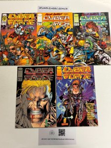 5 Cyber Force Image Comic Book # 1 2 3 4 4 92 CT8