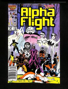 Alpha Flight #33 Newsstand Variant