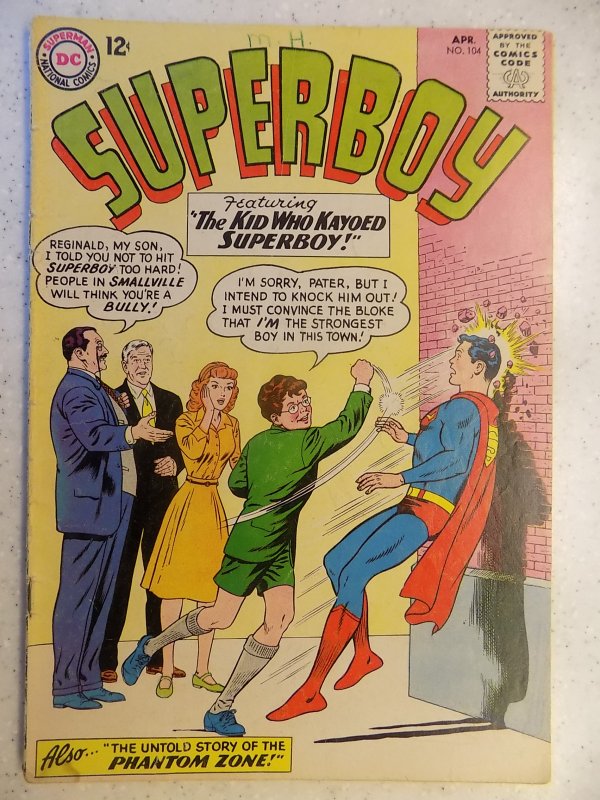 SUPERBOY # 104 DC ACTION ADVENTURE