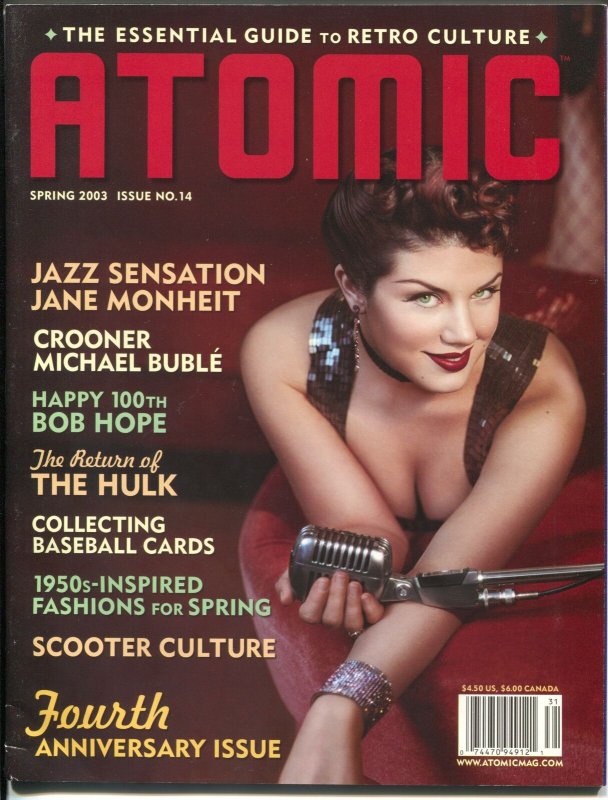 Atomic-The Essential Guide To Retro Culture-Spring 2003-Bob Hope-music-FN/VF 