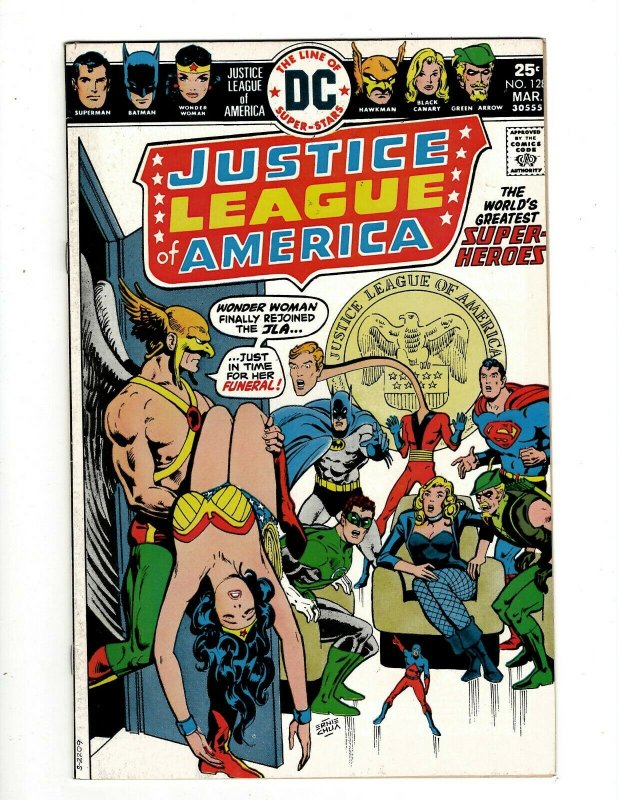 7 Justice League Of America DC Comic Books # 128 133 134 135 139 140 141 GK34