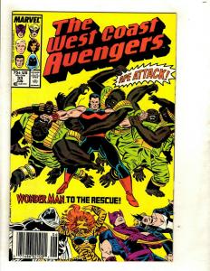 12 West Coast Avengers Marvel Comics # 26 28 29 30 33 35 41 42 44 48 49 50 WS12 