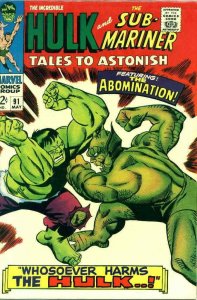 Tales to Astonish (Vol. 1) #91 VG; Marvel | low grade comic - save on shipping -