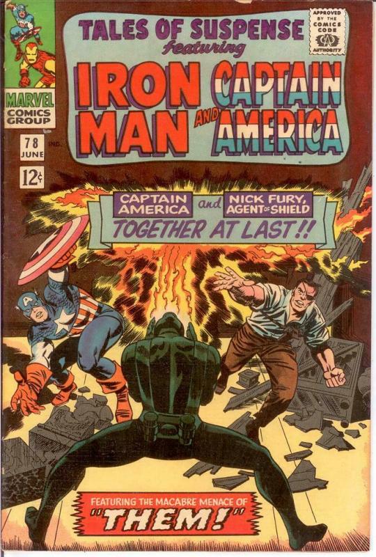 TALES OF SUSPENSE 78 VG-F June 1966